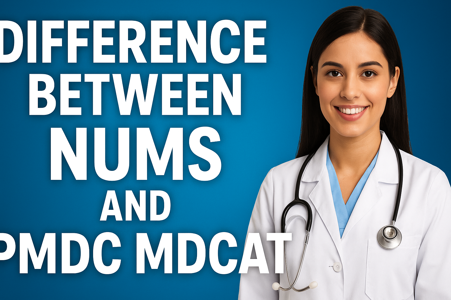 Difference Between NUMS and PMDC MDCAT