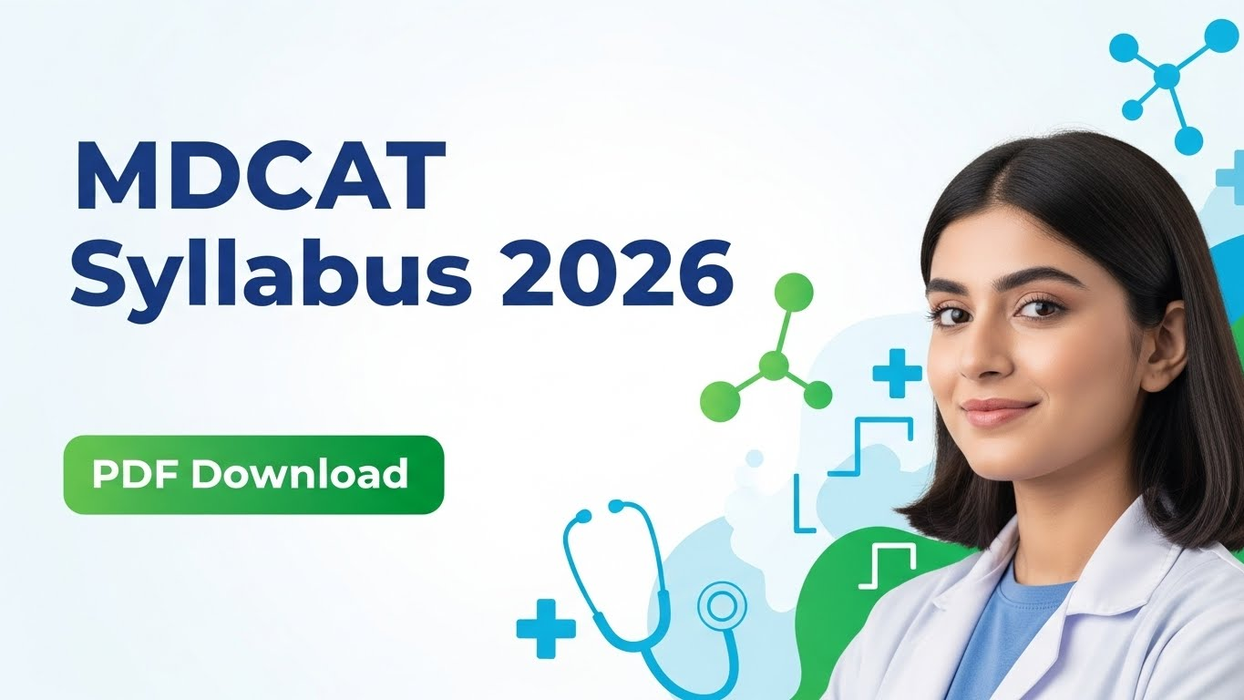MDCAT Syllabus 2026 PDF Download