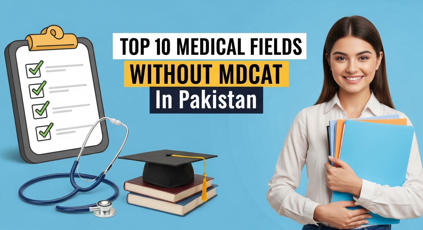 Top 10 Medical Fields Without MDCAT in Pakistan