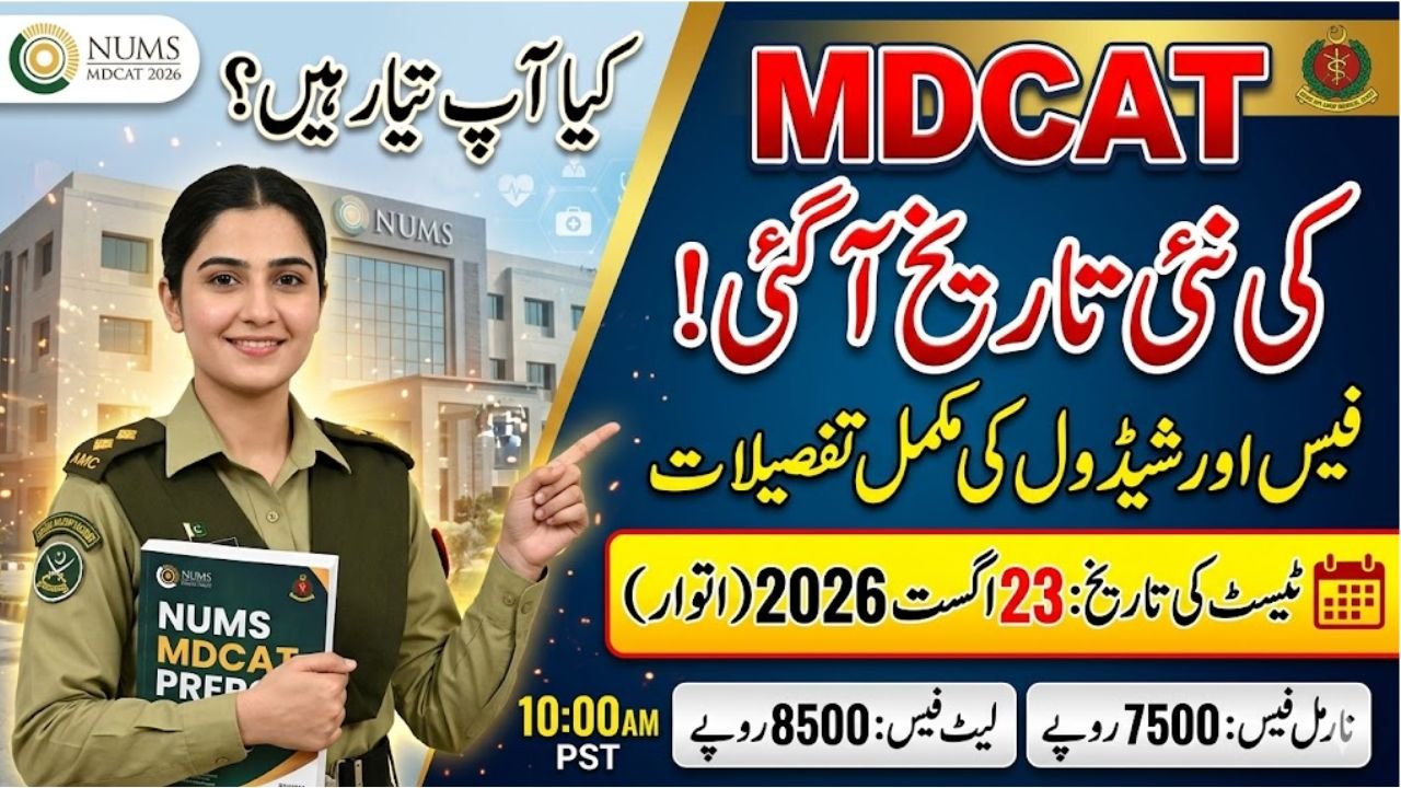 NUMS MDCAT