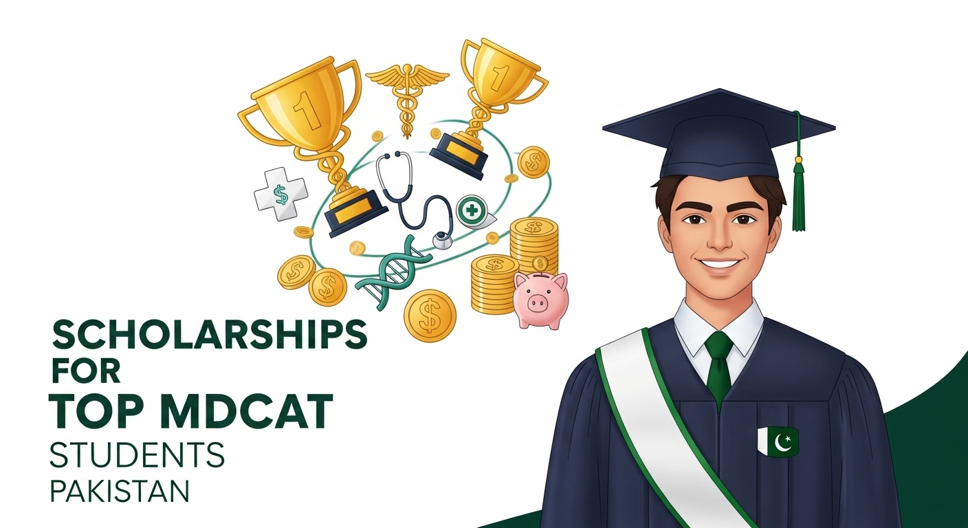 Scholarships for Top MDCAT Students in Pakistan